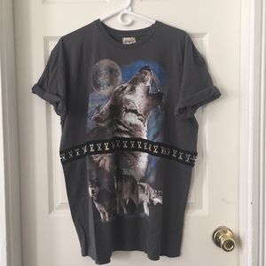 Eye and hook vintage tee